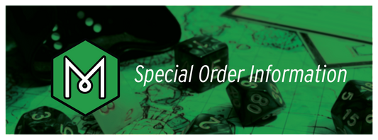 Special order information for March 2024