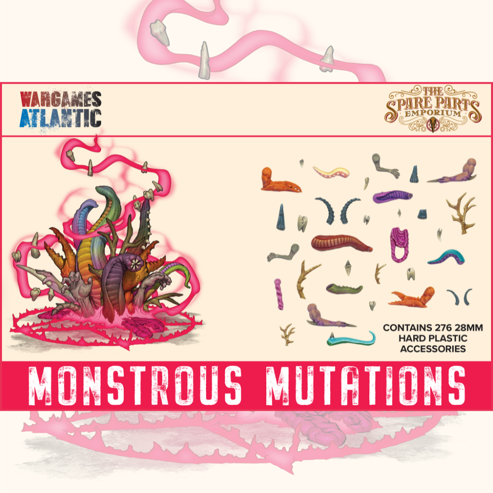 Wargames Atlantic Monstrous Mutations (Full box)