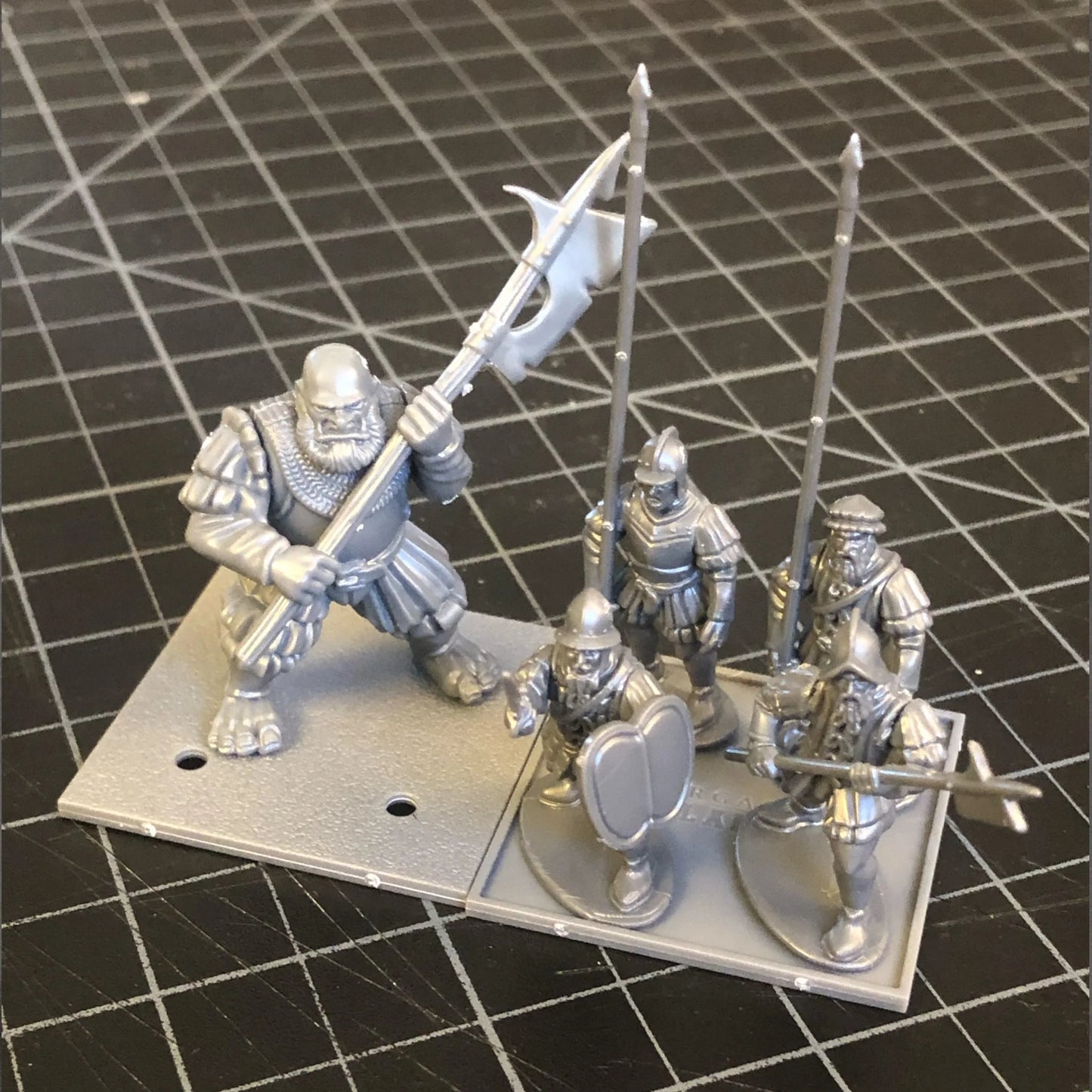 General Accoutrements 40mm square dual use bases boxed set