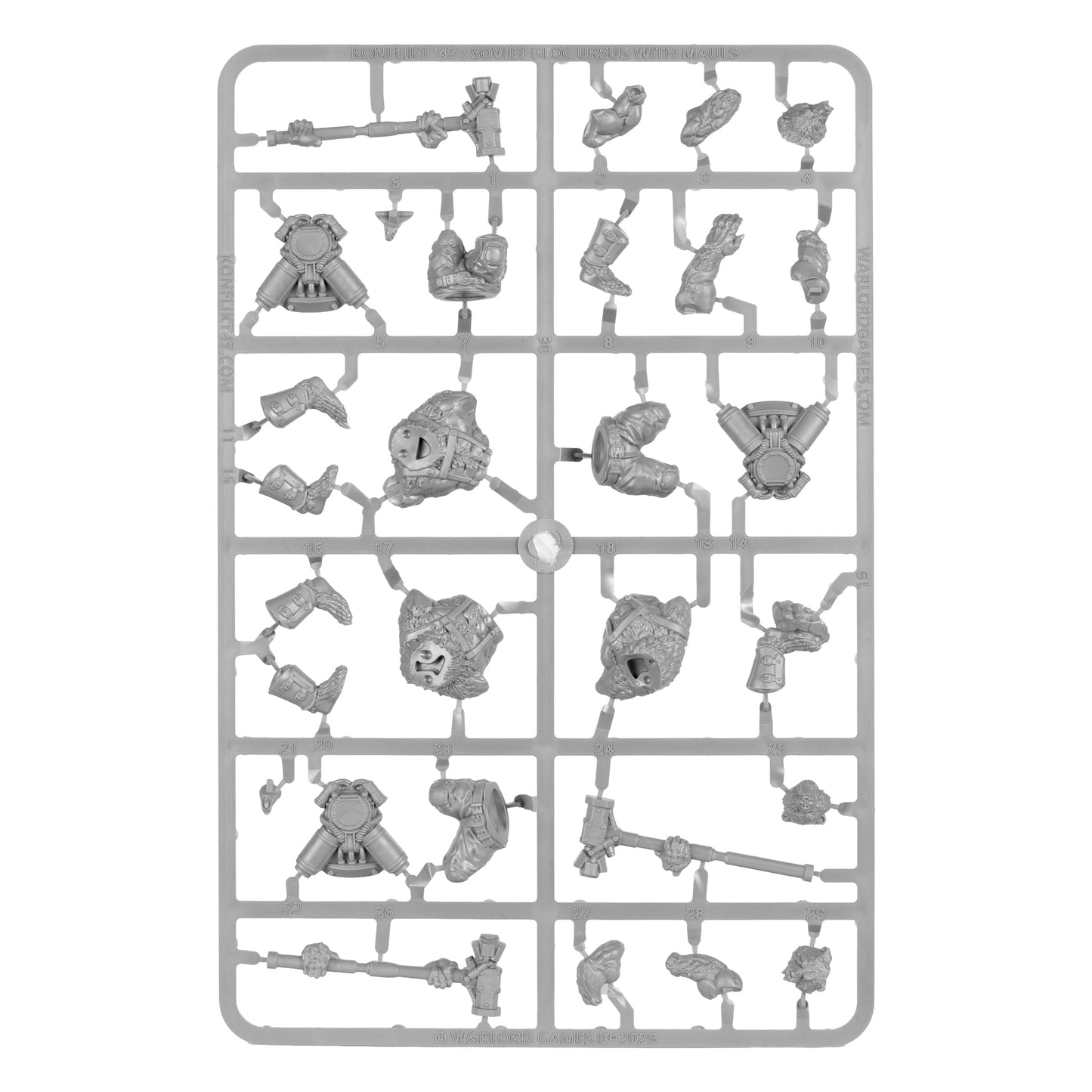 Ursus Infantry Squad with Mauls (Special order item)