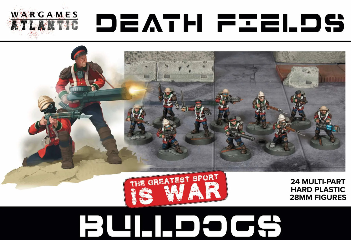 Bulldogs infantry boxed set