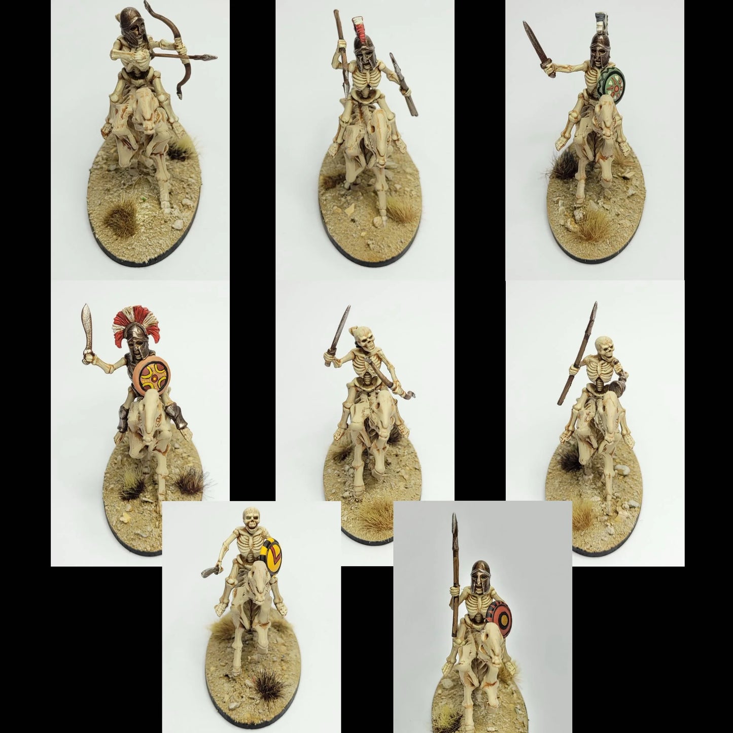 Wargames Atlantic Skeleton chariots and cavalry boxed set