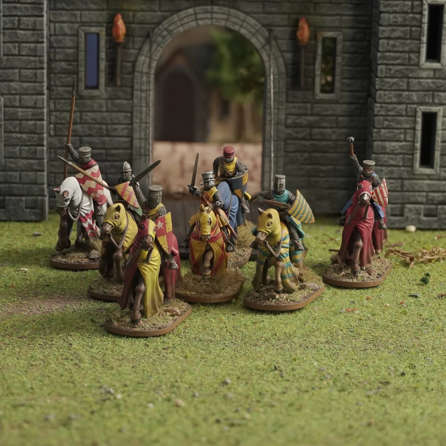 Wargames Atlantic Barons War Mounted Knights