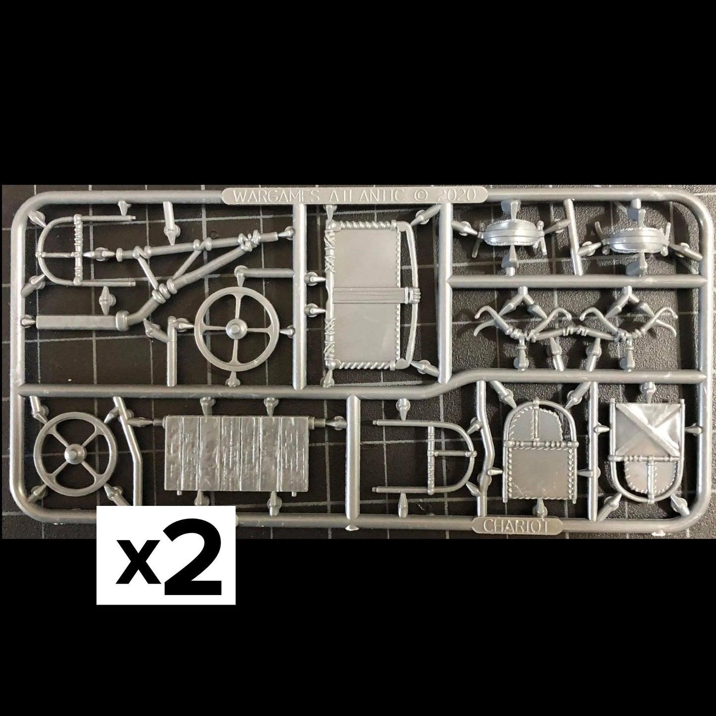 Wargames Atlantic Skeleton chariots and cavalry boxed set