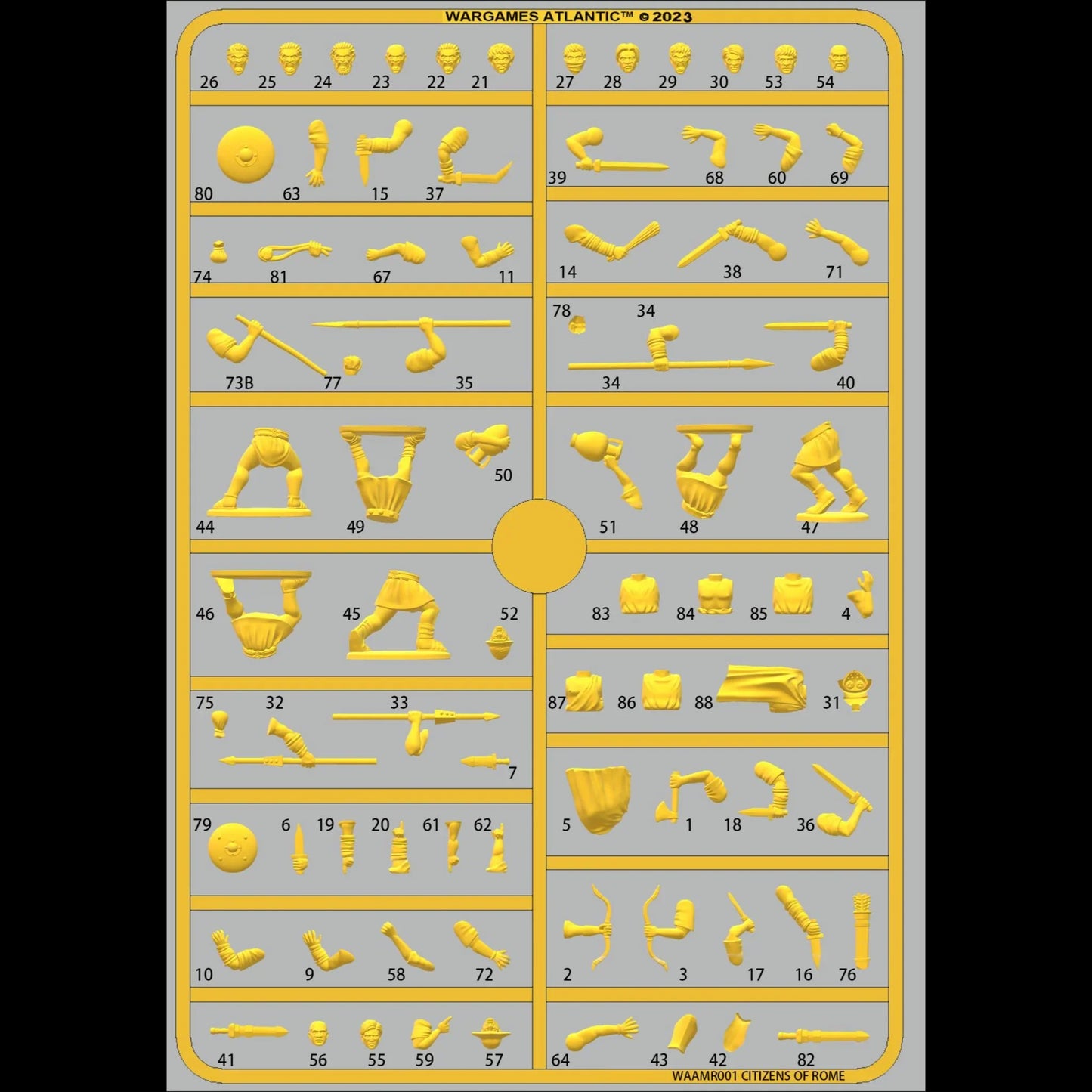 Might of Rome Citizens of Rome Individual Frame