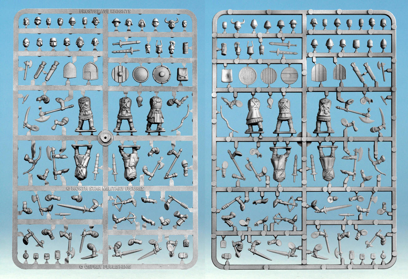 Frostgrave Knights single sprue