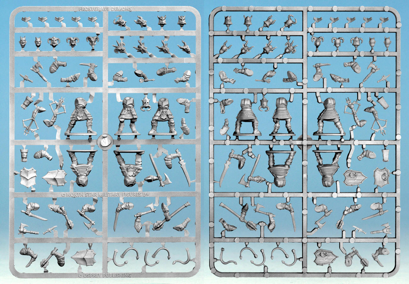Frostgrave Demons single sprue (Limited stock)