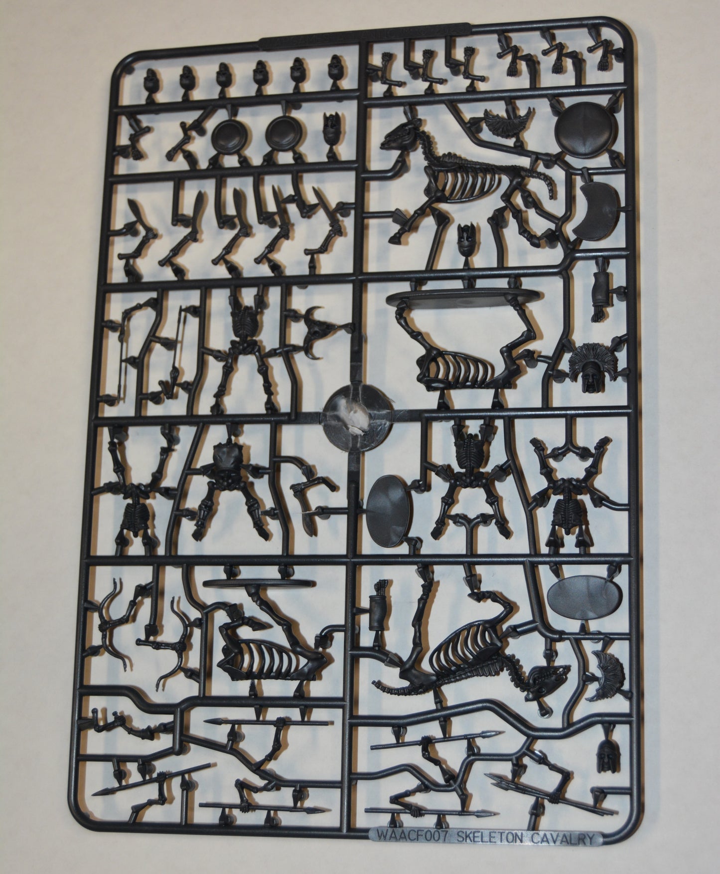 Wargames Atlantic Skeleton cavalry sprue