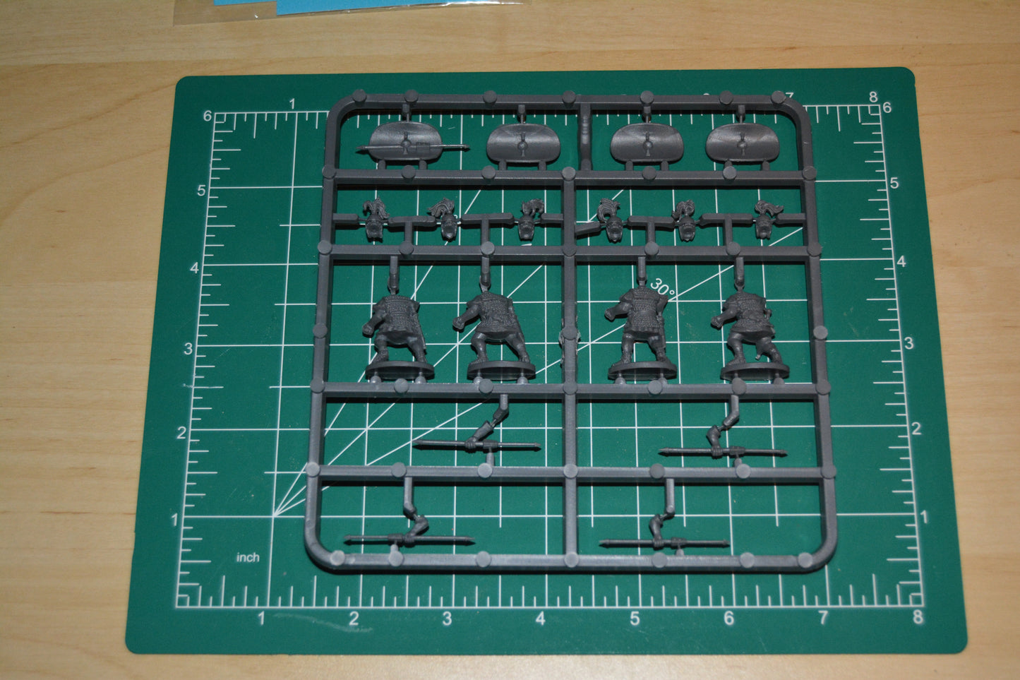 Caesar's legion with pilum frame