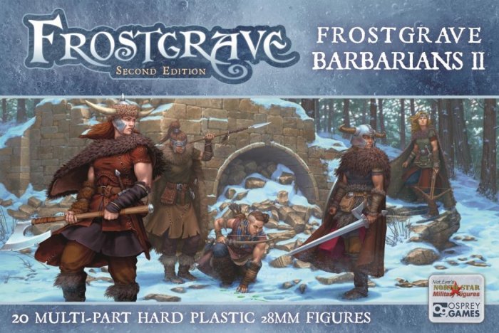 Frostgrave Barbarians ii single sprue (Limited Stock