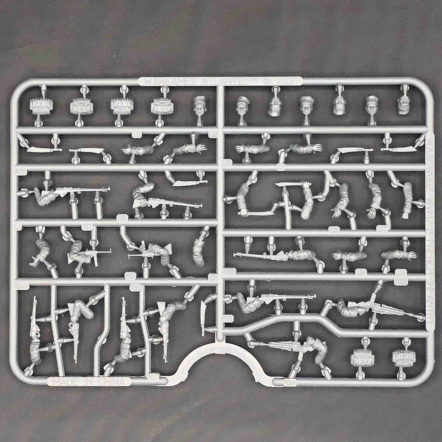 Great War french weapons sprue
