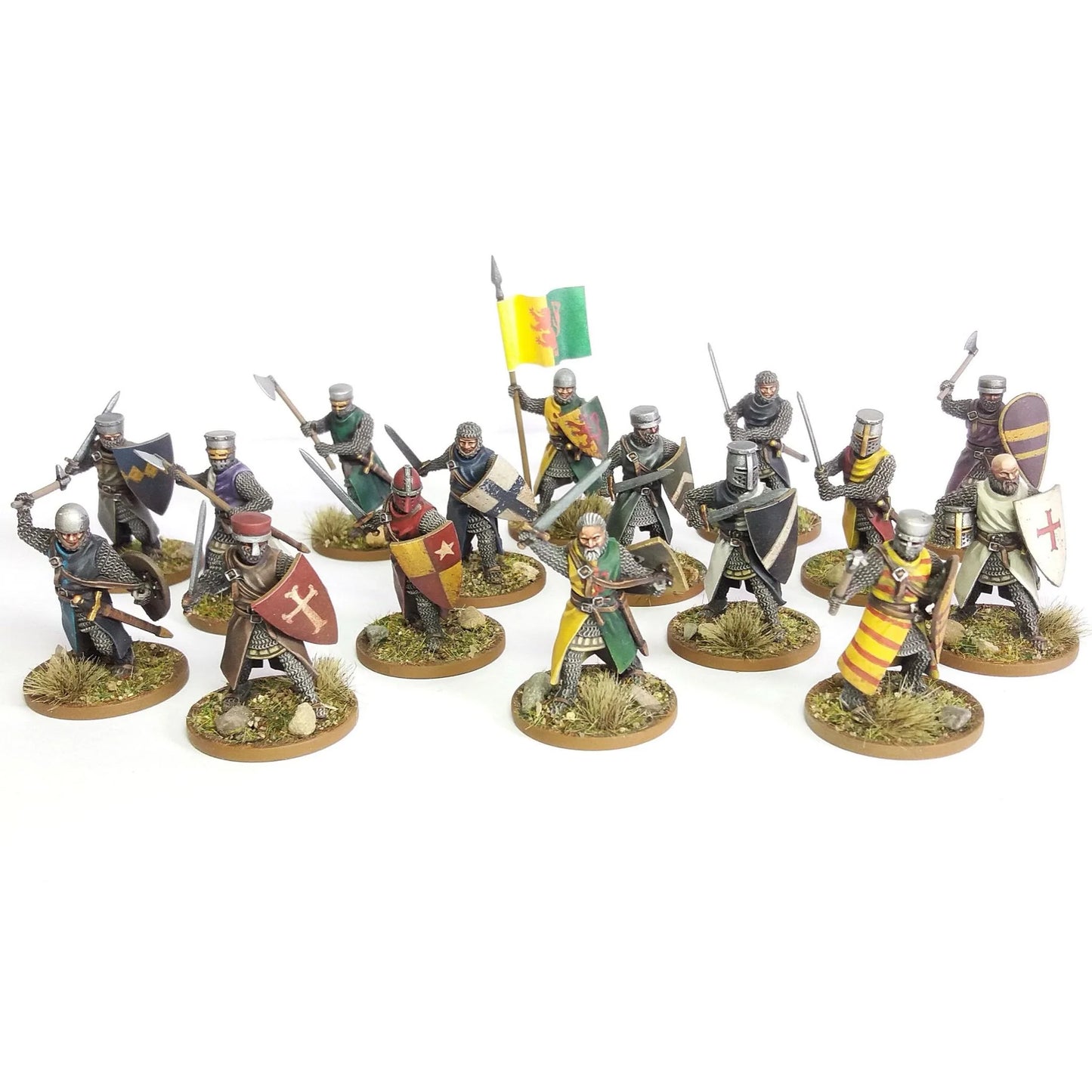 Age of Chivalry Foot Knights Wargames Atlantic Boxed set