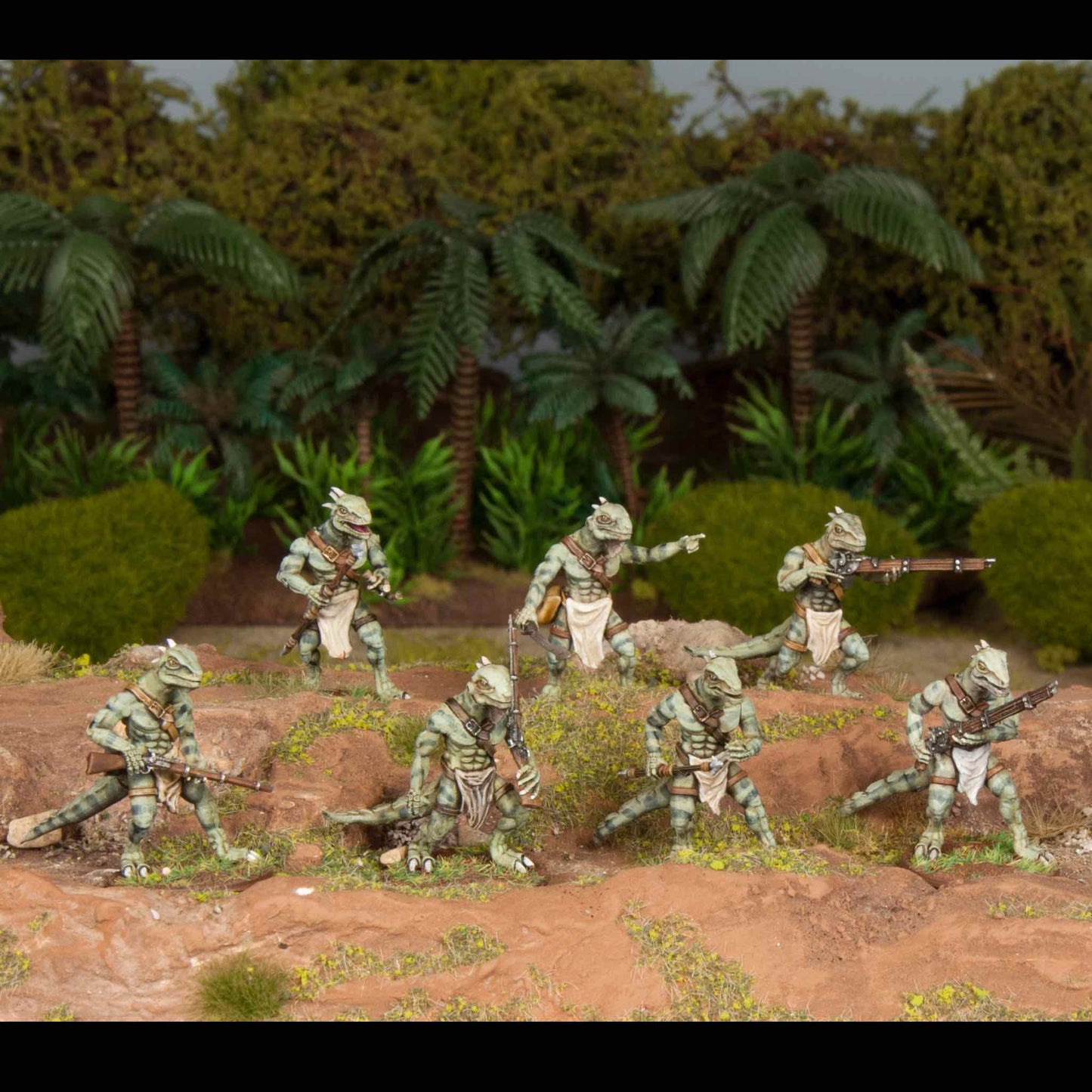Wargames Atlantic lizardmen boxed set