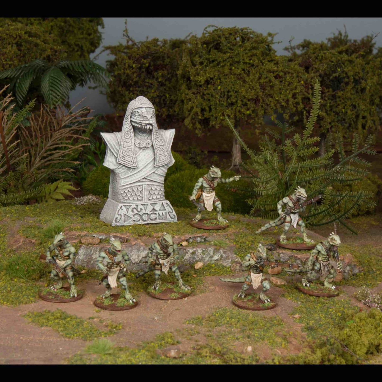 Wargames Atlantic lizardmen boxed set