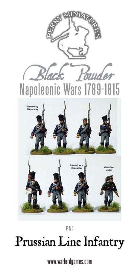 Prussian Napoleonic Line Infantry 1813-1815