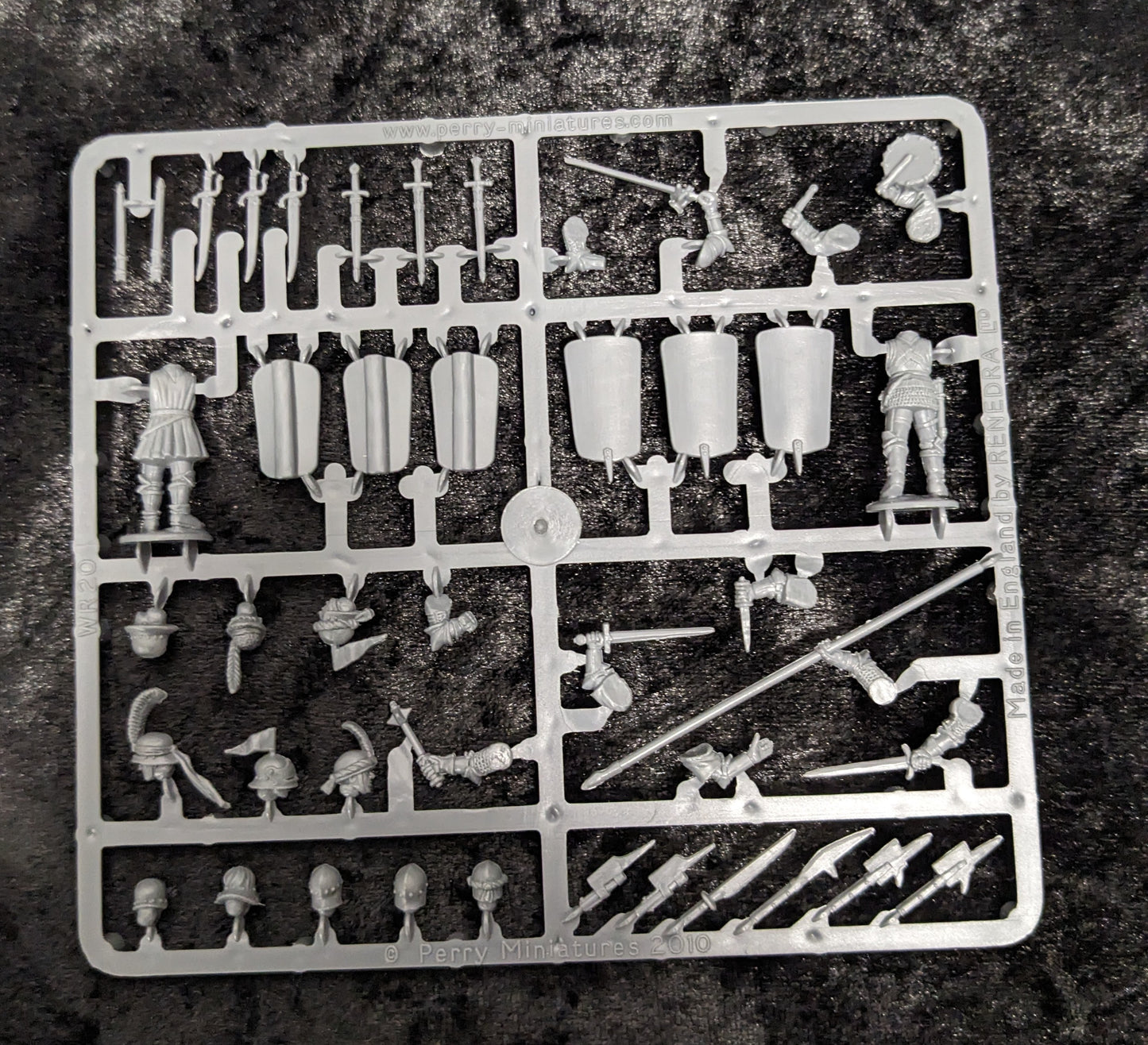 Perry European infantry Mercenaries 1450-1500 command frame