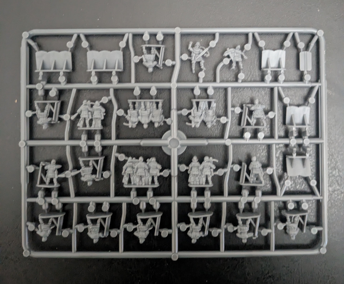 Grand Battle Scale Genoese Crossbowmen individual frame