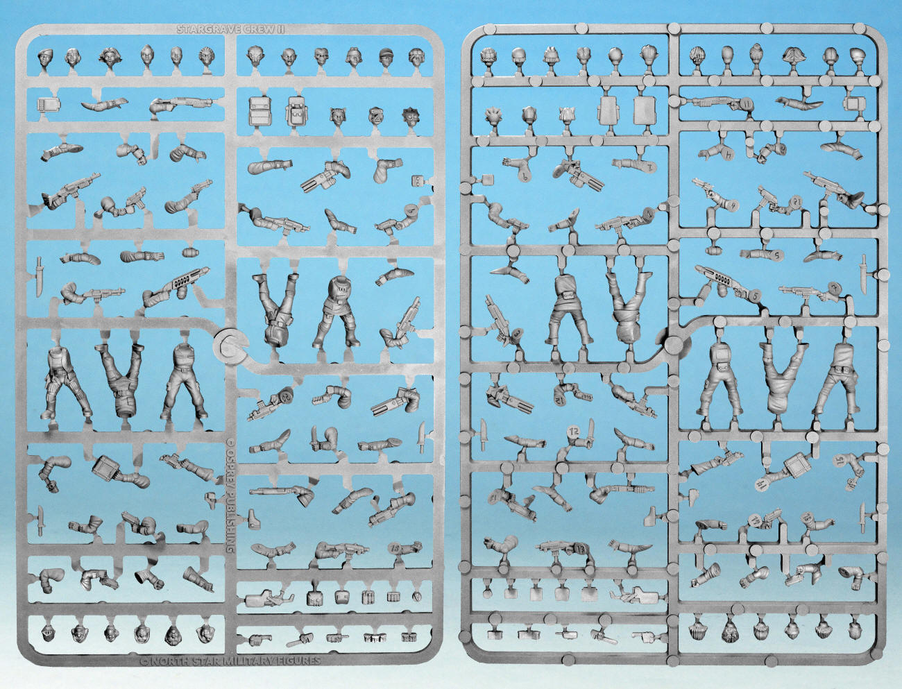Stargrave Crew II (Women) single sprue (Limited stock)