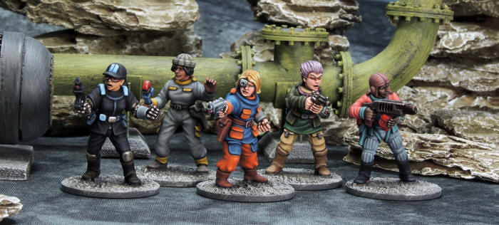 Stargrave Crew II (Women) single sprue (Limited stock)