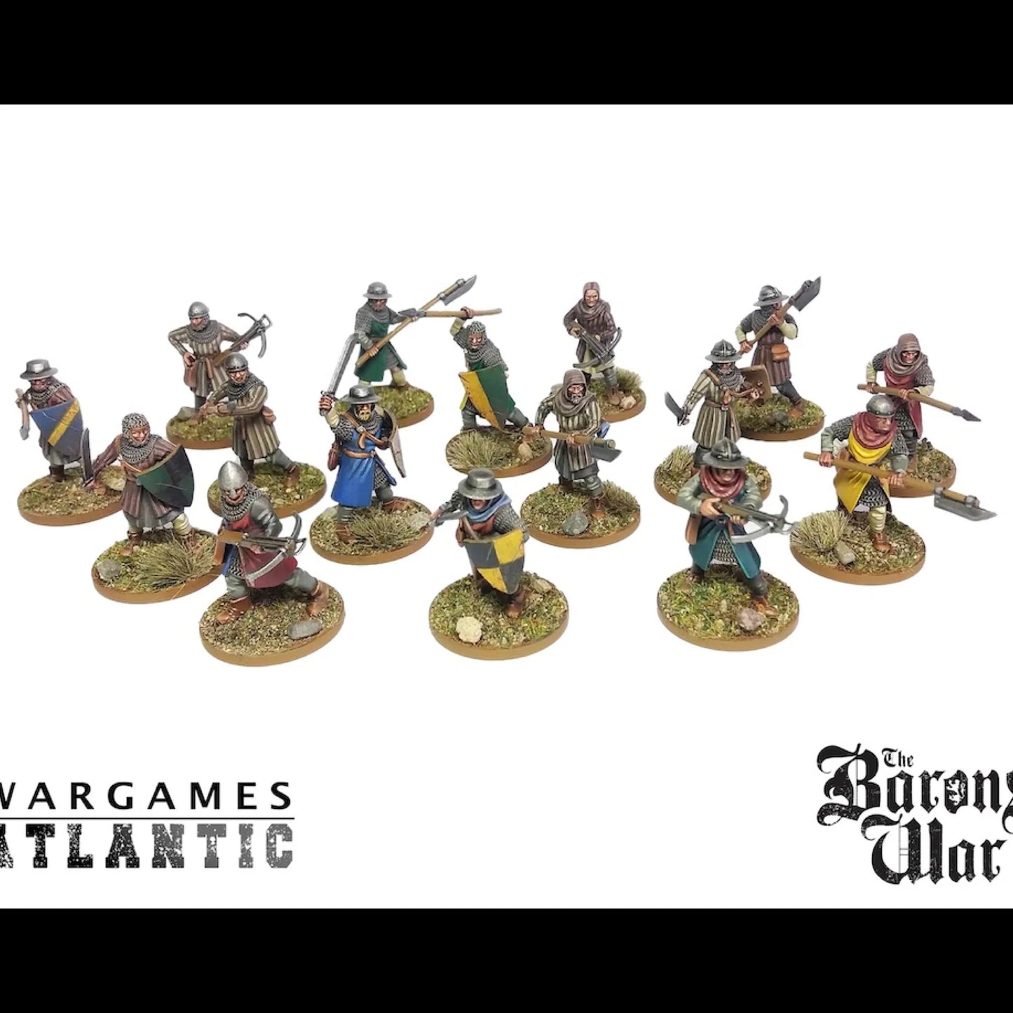 Wargames Atlantic Foot Serjeants (1100-1320)