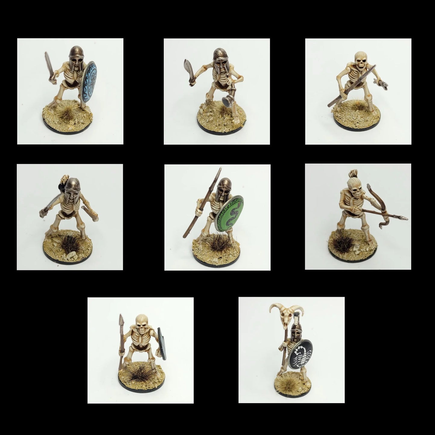 Wargames Atlantic Skeleton chariots and cavalry boxed set