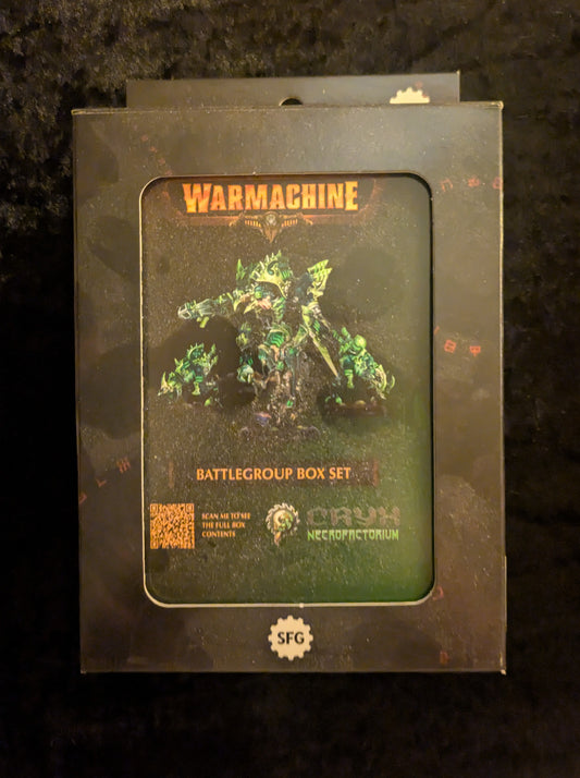 Cryx necrofactorium Battlegroup box Warmachine CLEARANCE