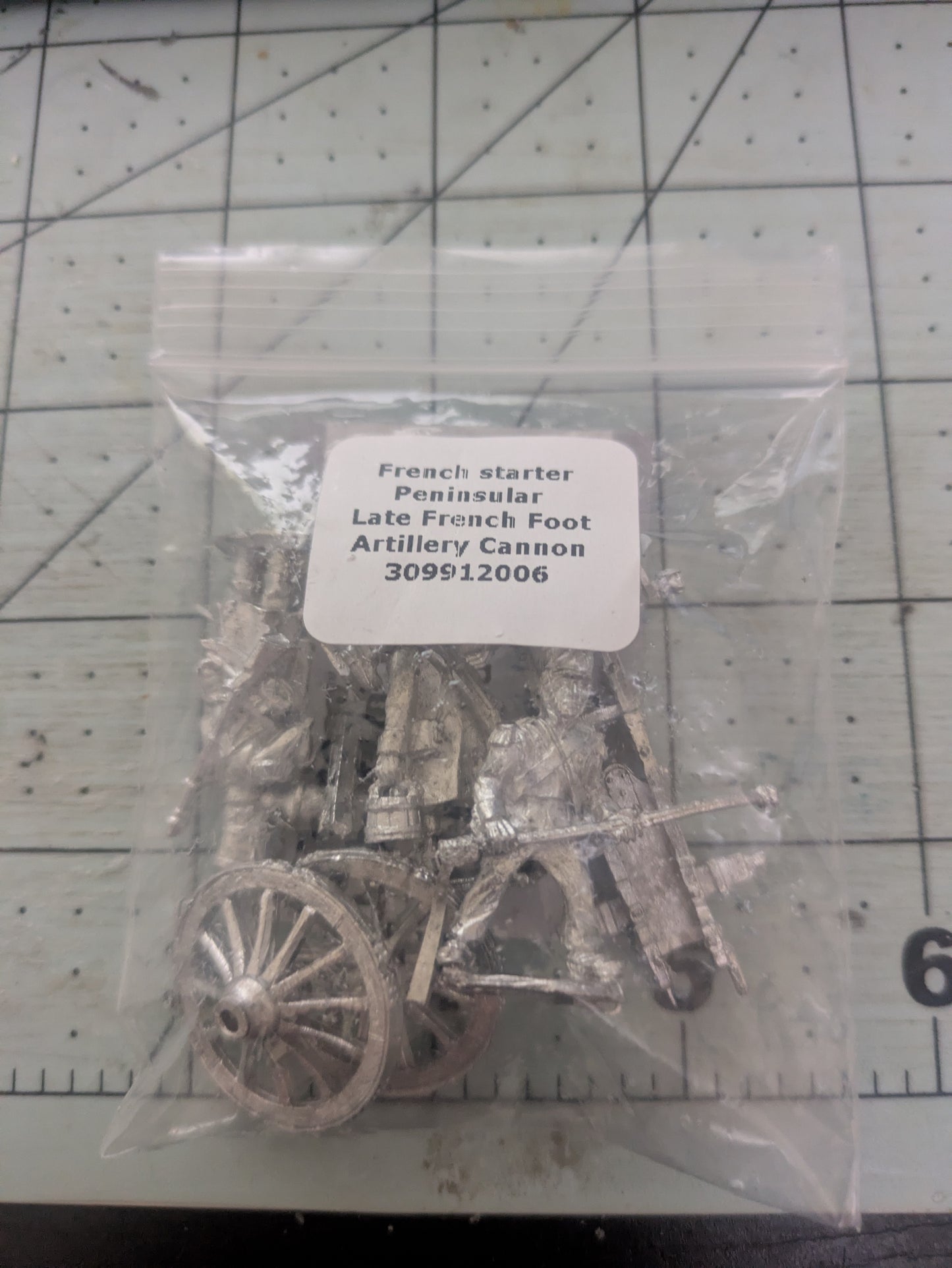 Warlord Games French foot artillery cannon with crew CLEARANCE