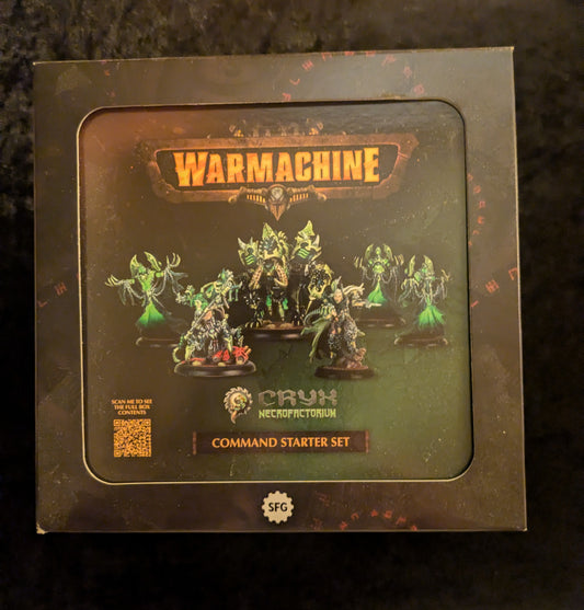 Cryx necrofactorium Command starter set Warmachine CLEARANCE