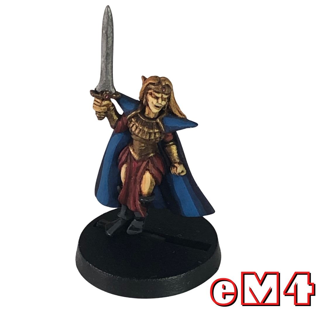 Elven Female Warrior Miniature