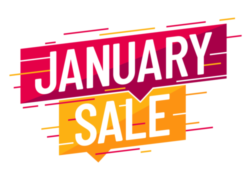 January sales and special order information