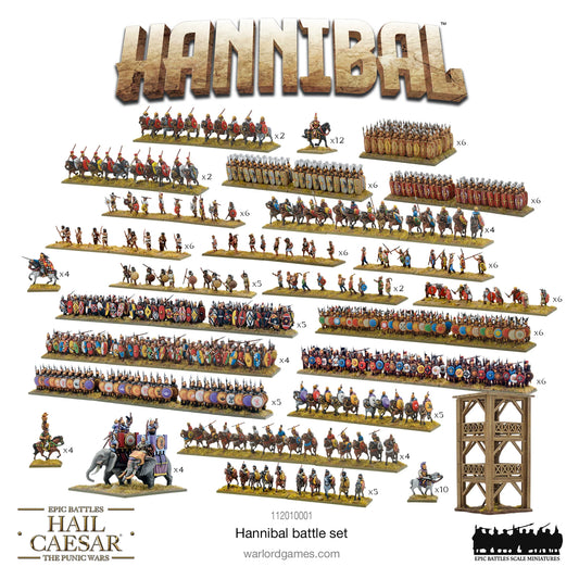 Hail Caesar Epic Battles: Hannibal Battle-Set (special order item)