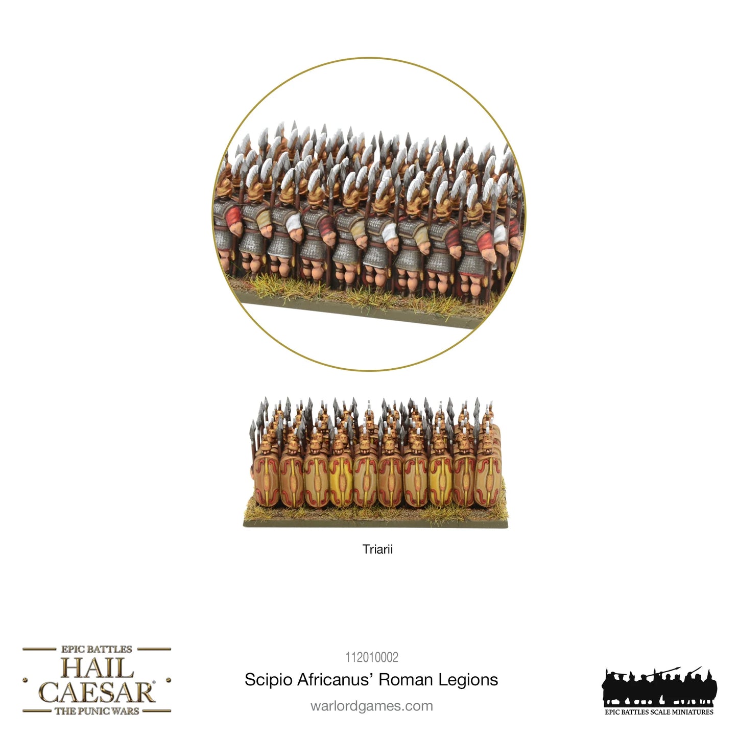 Hail Caesar Epic Battles: Scipio Africanus’ Roman Legions (special order item)