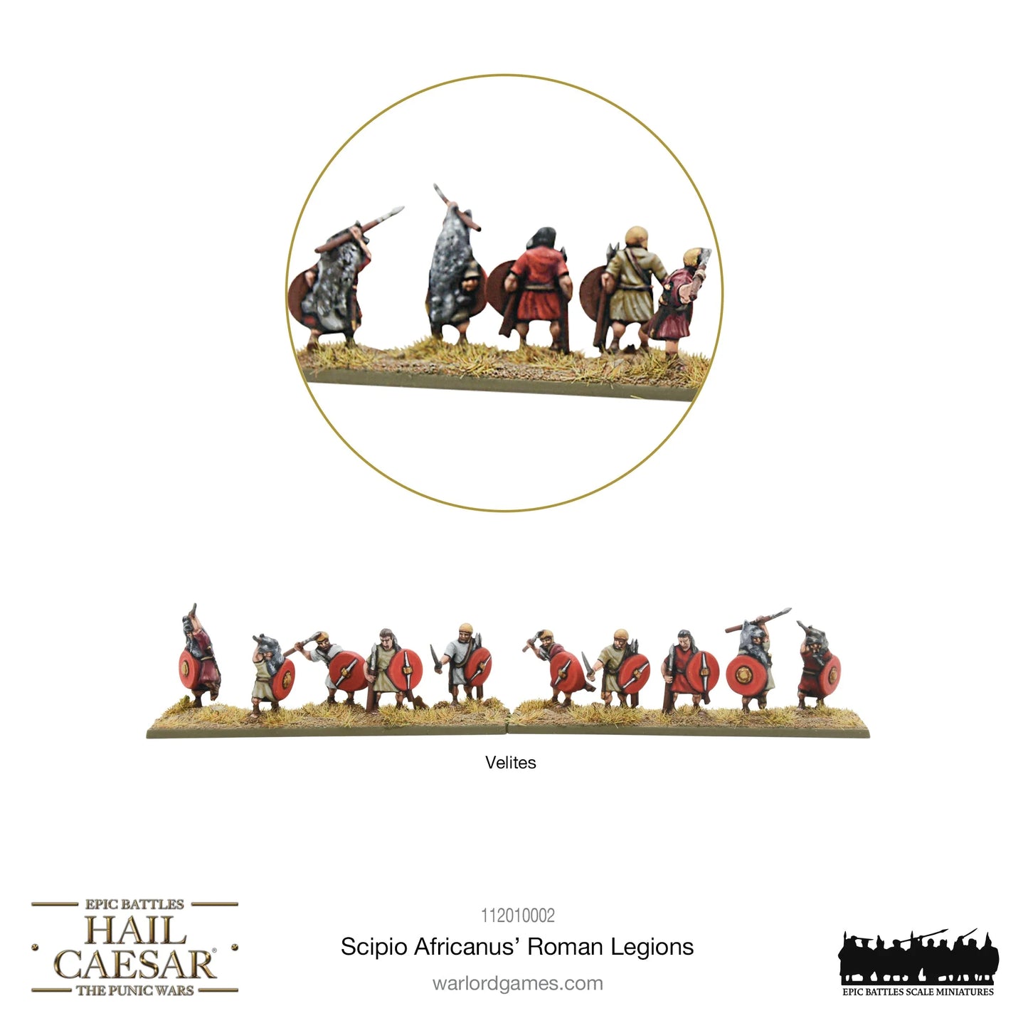 Hail Caesar Epic Battles: Scipio Africanus’ Roman Legions (special order item)