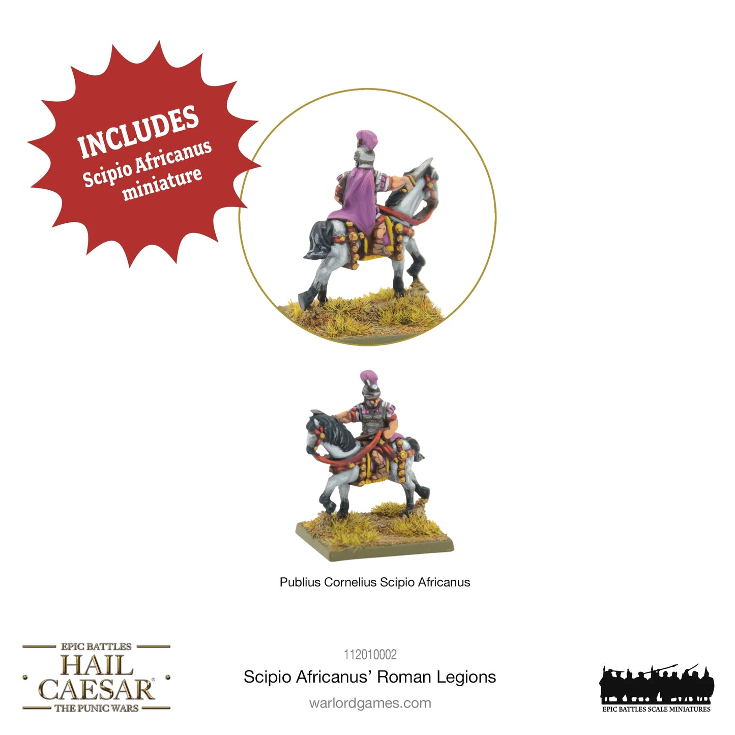 Hail Caesar Epic Battles: Scipio Africanus’ Roman Legions (special order item)