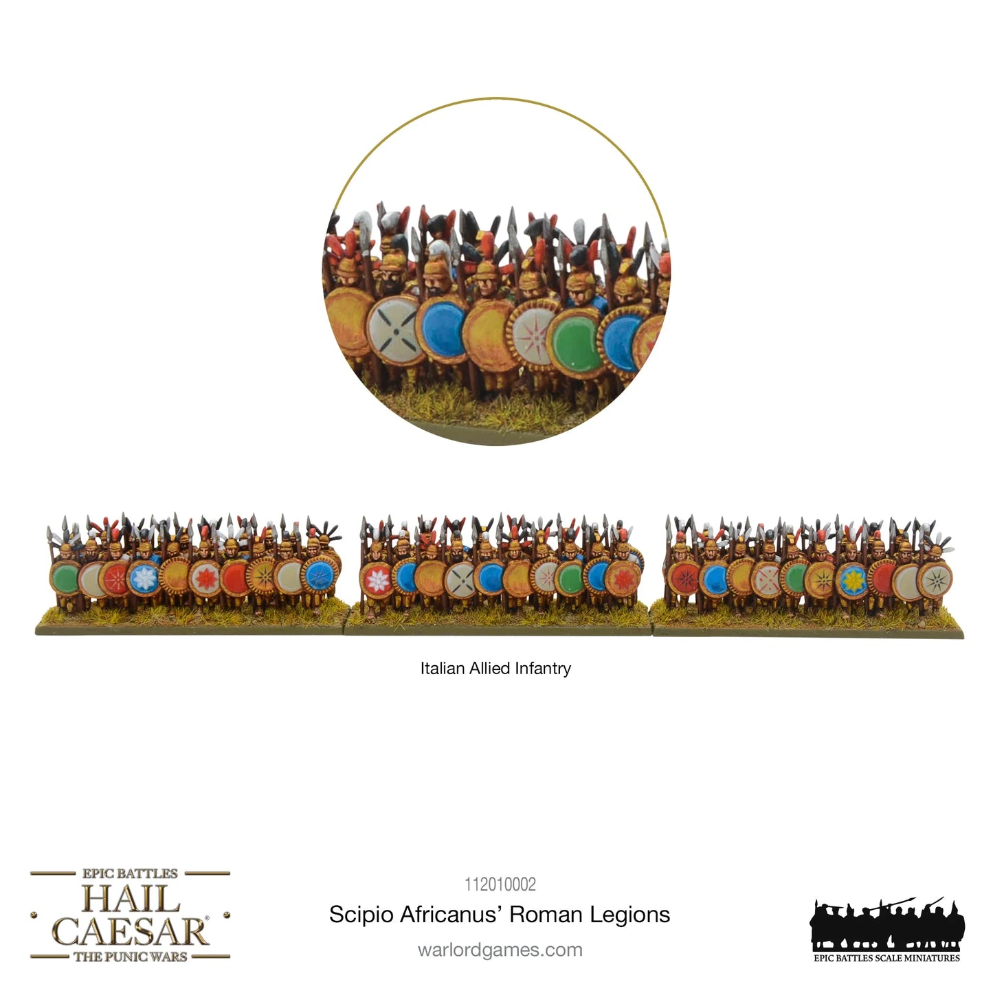 Hail Caesar Epic Battles: Scipio Africanus’ Roman Legions (special order item)