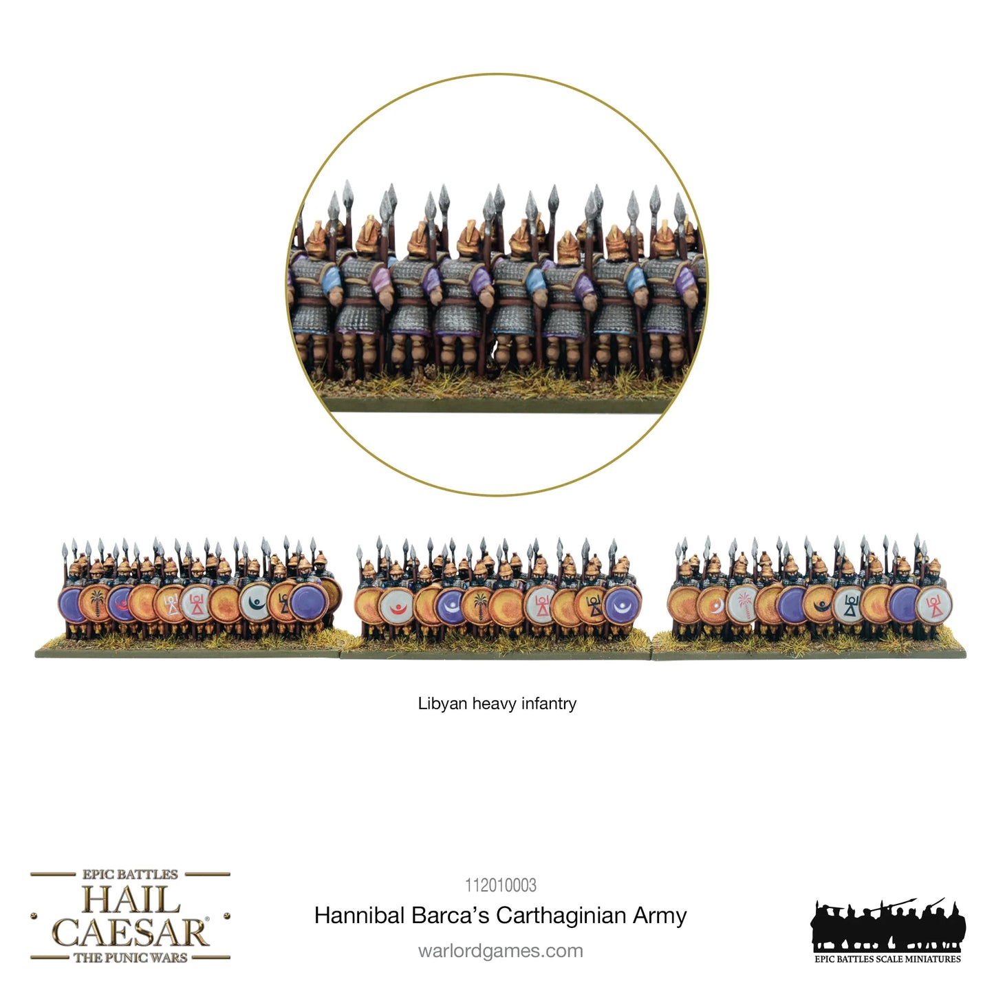 Hail Caesar Epic Battles: Hannibal Barca's Carthaginian Army (special order item)