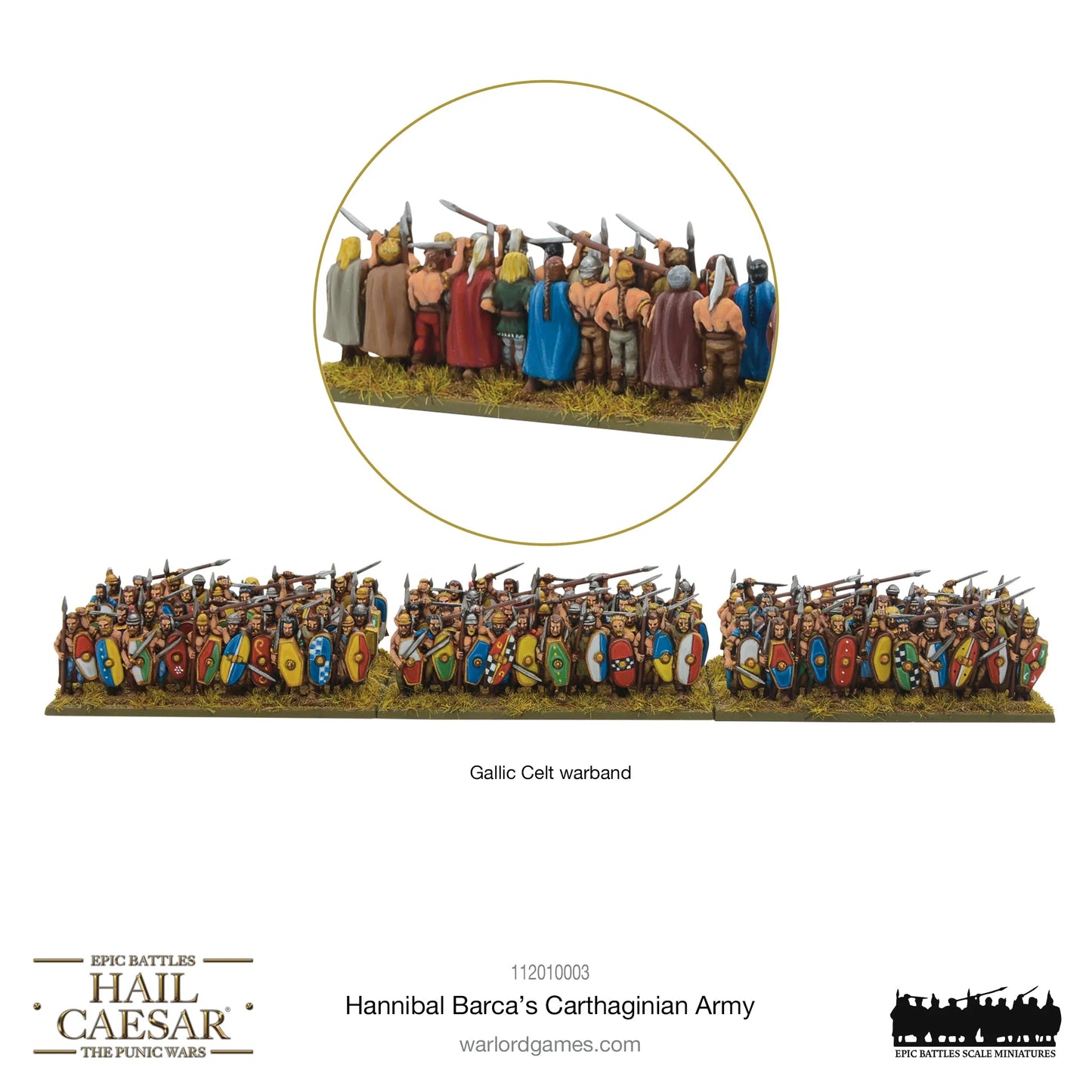 Hail Caesar Epic Battles: Hannibal Barca's Carthaginian Army (special order item)