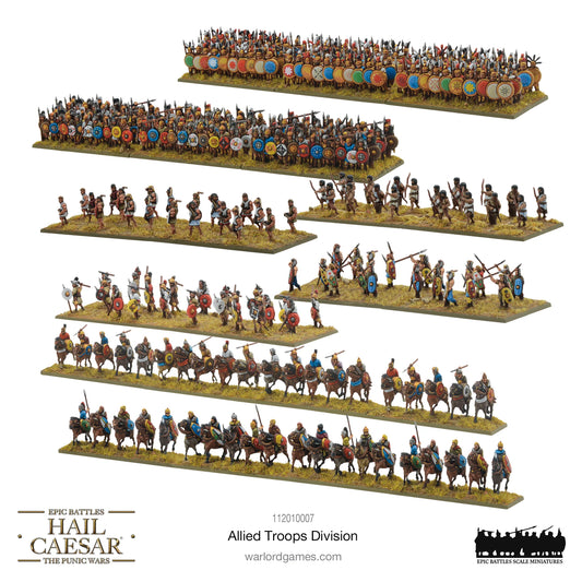 Hail Caesar Epic Battles: Allied Troops Division (special order item)