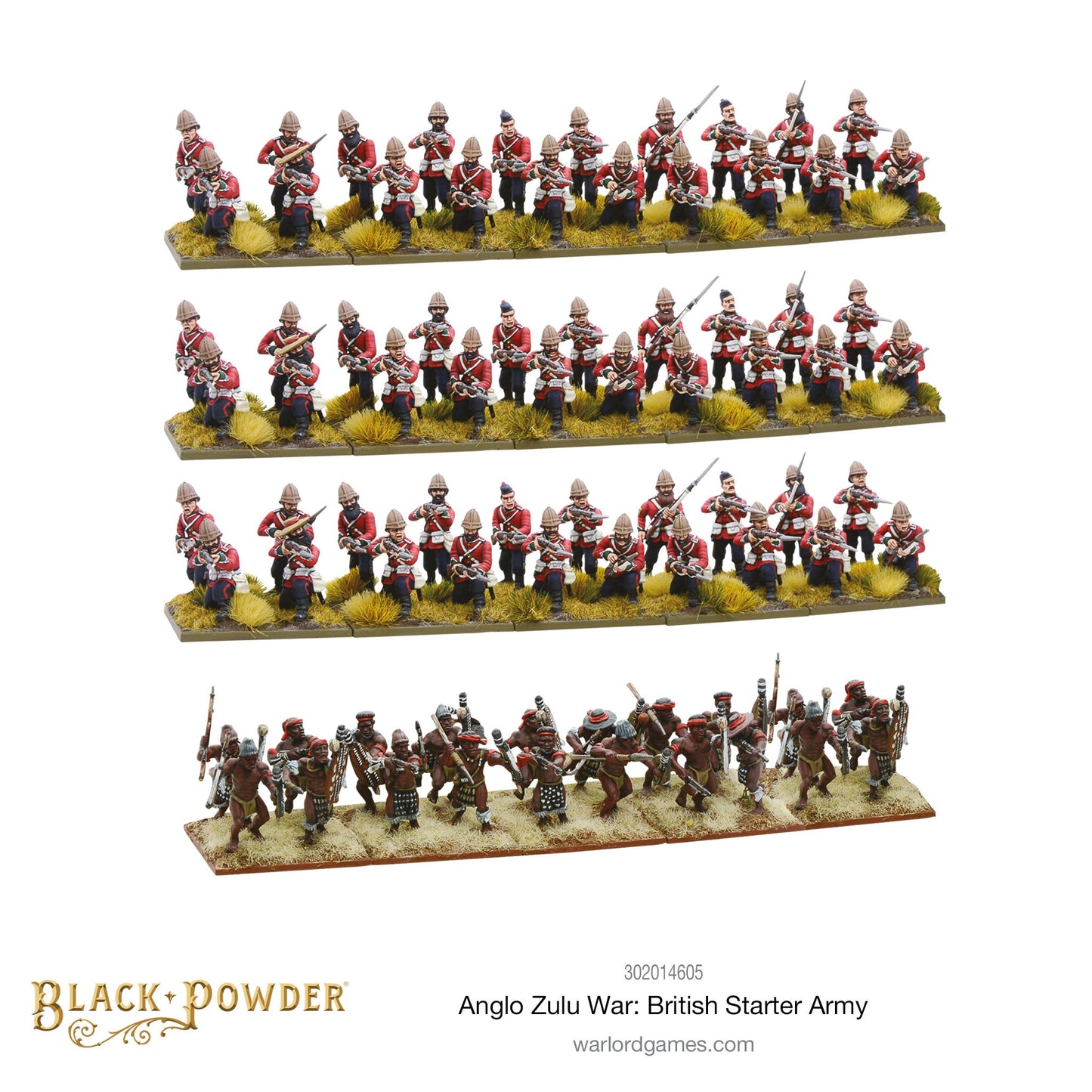 Anglo-Zulu War British Starter Set