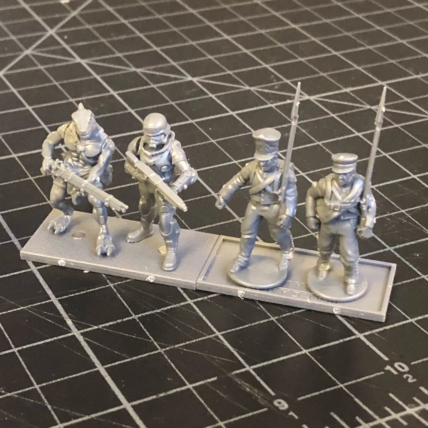 General Accoutrements 40x20mm dual use bases boxed set