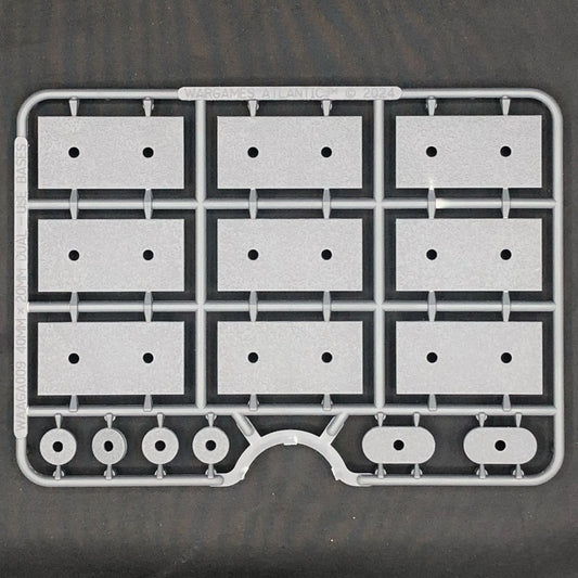 General Accoutrements 40x20mm square bases frame