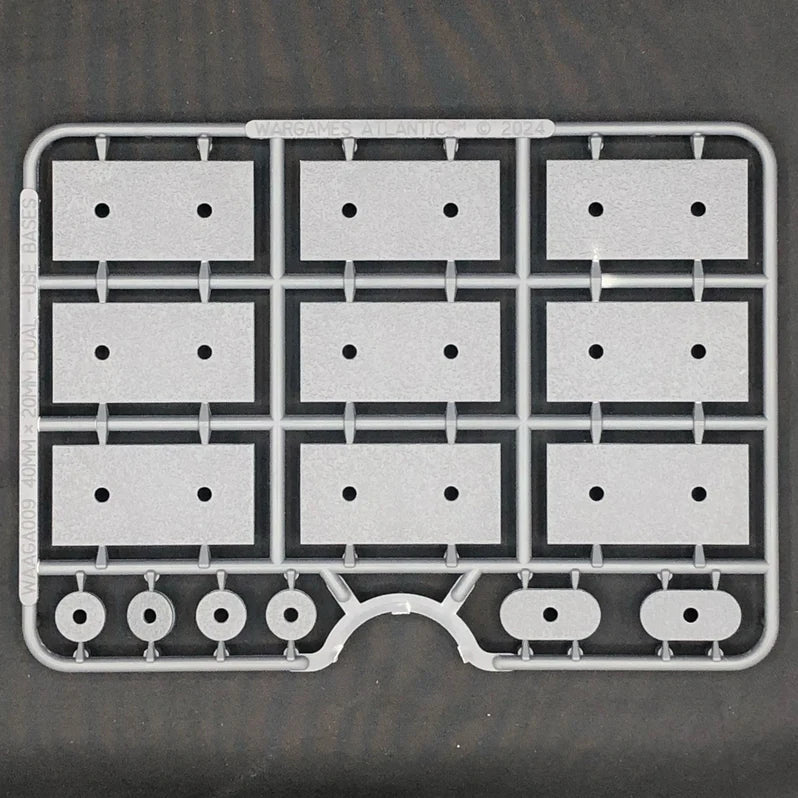 40mmx20mm dual use base individual frame (clearance)