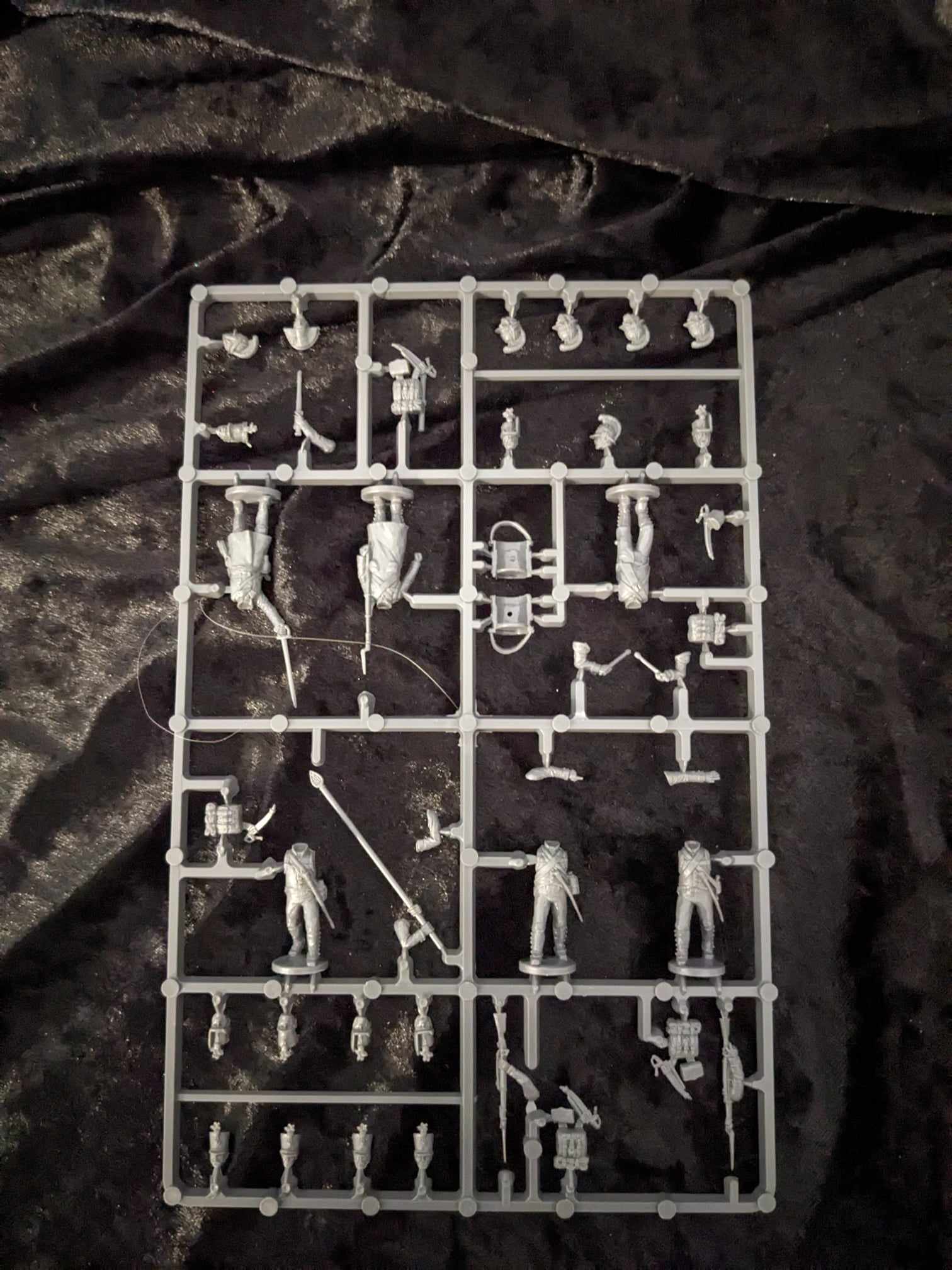 Perry Napoleonic Austrian infantry command frame – McDougall Designs