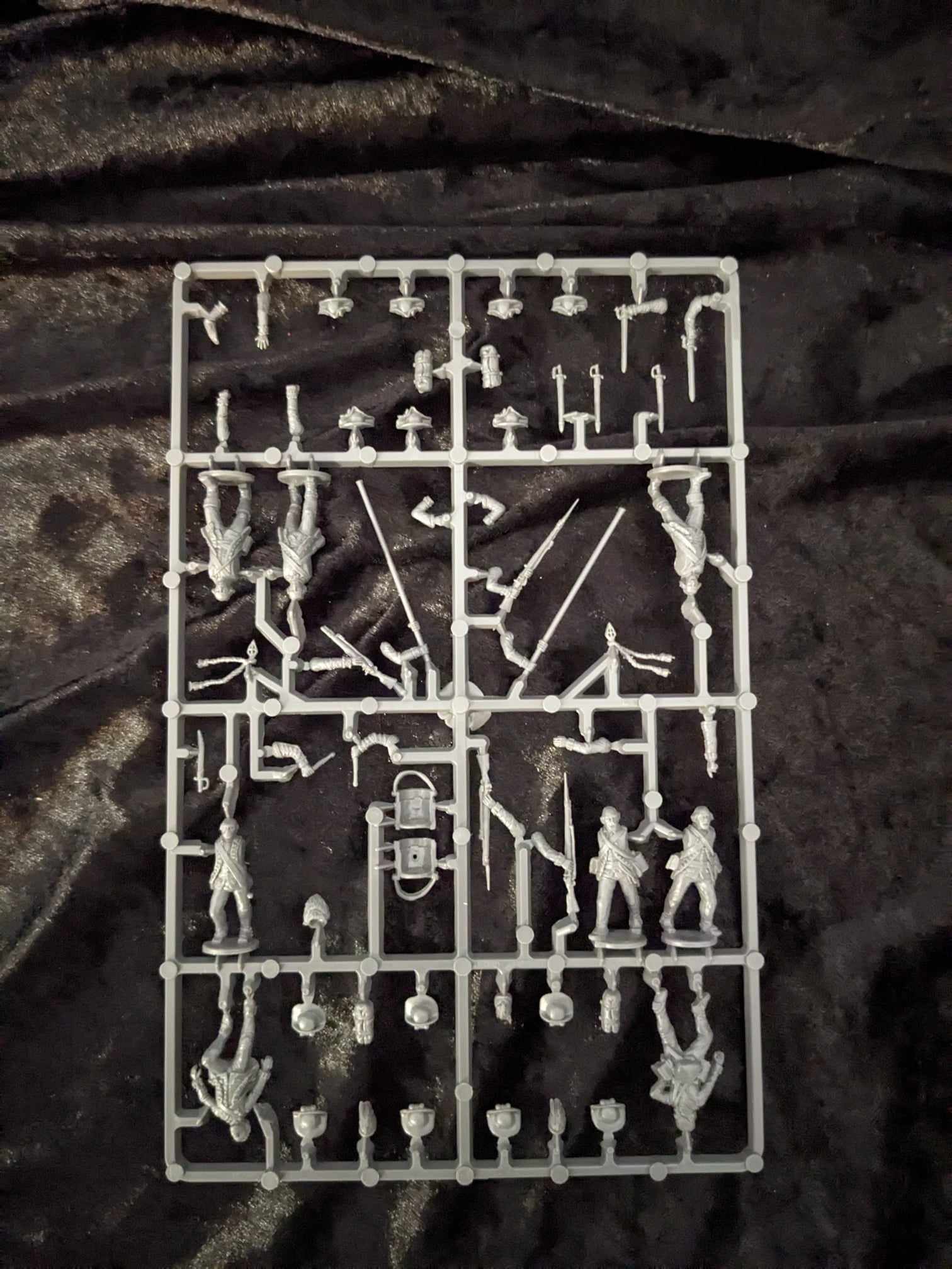 Perry American war of independence British infantry command frame ...