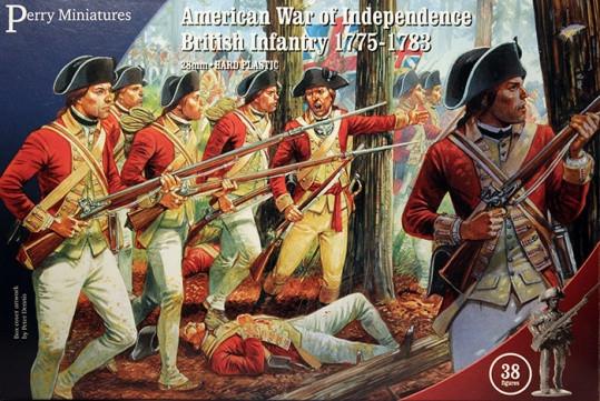 American War of Independence British Infantry 1775-1783