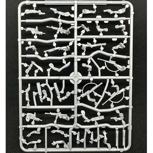 Civilians and Survivors (1) Men Weapons individual frame PREORDER