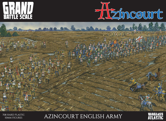 Grand Battle Scale Azincourt English Army PREORDER