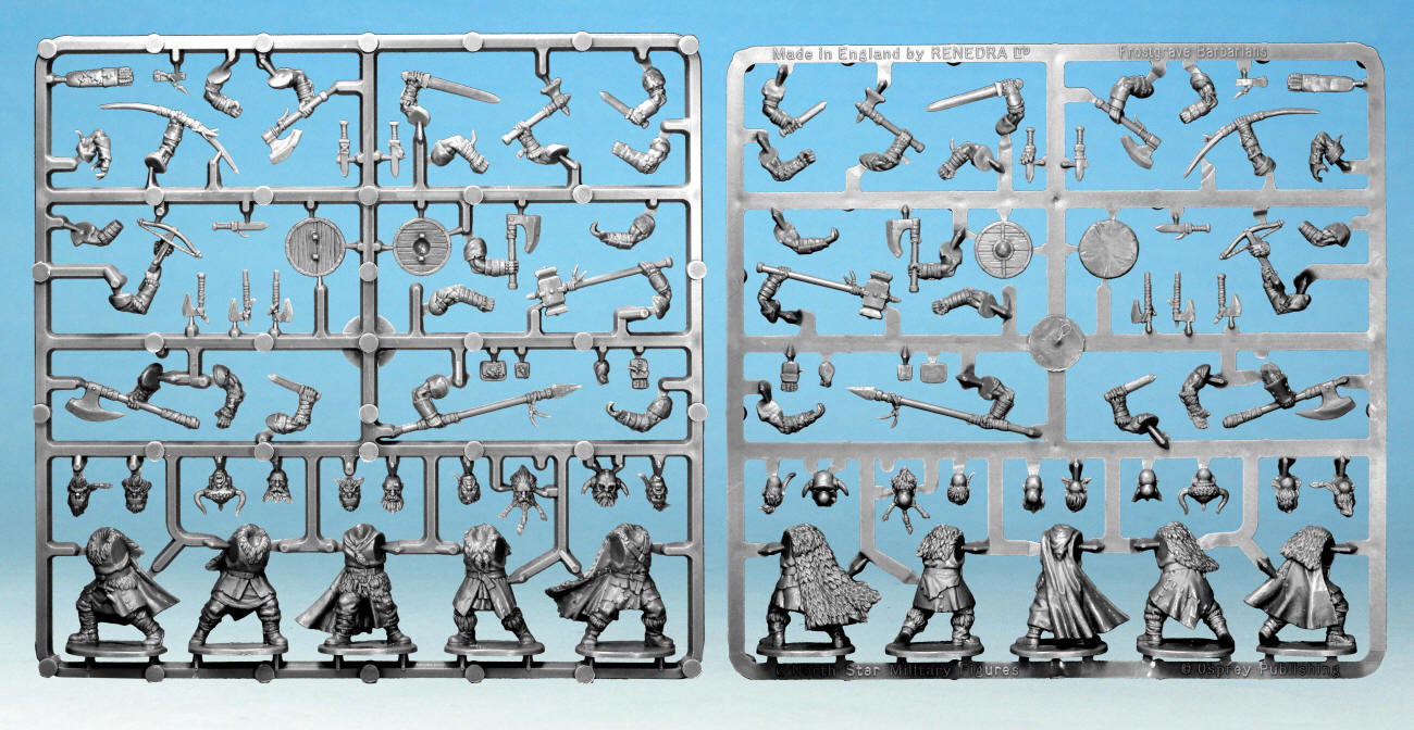 Frostgrave Barbarians single sprue (special order limited stock)