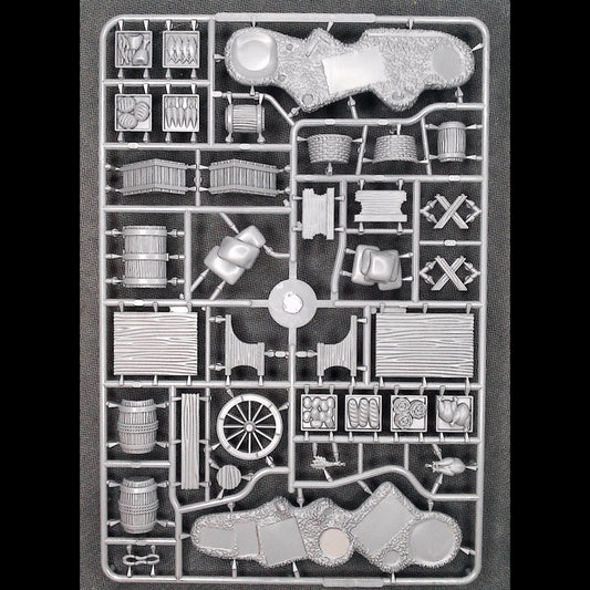 Markets and barricades Frame A individual frame