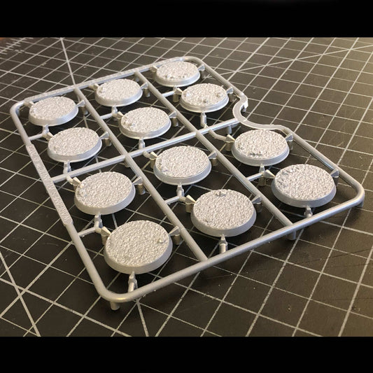 General Accoutrements textured bases sprue